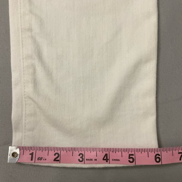 Chicos So Slimming Girlfriend Jean White Slim Leg Ankle Size 2P (Chico’s 00P) - Picture 9 of 12